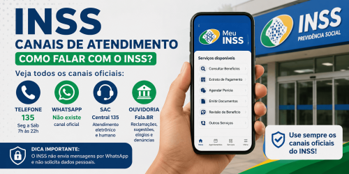 como falar com inss